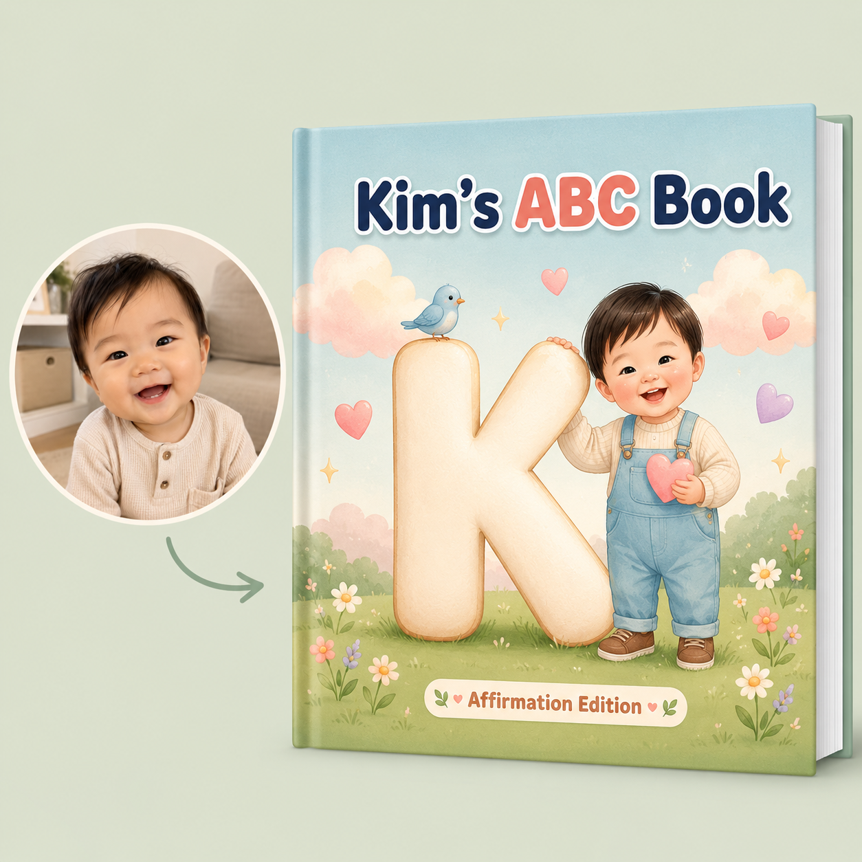 Kim's ABC Book — turn your photo into a personalized book