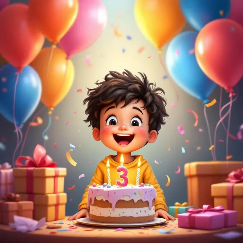Kids' Birthday Book β personalized book cover