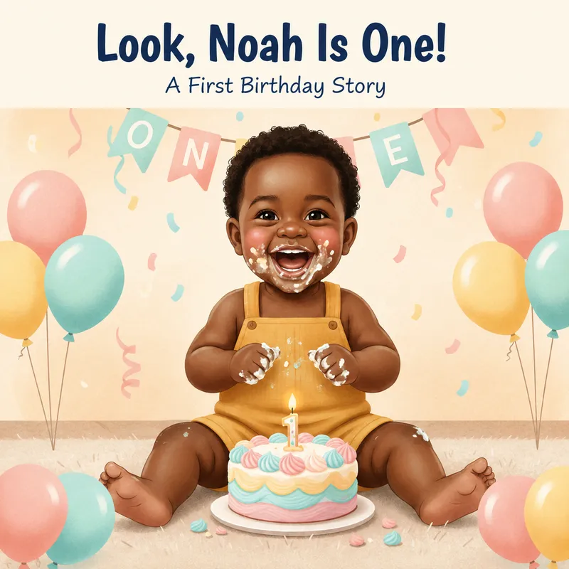 First Birthday Book